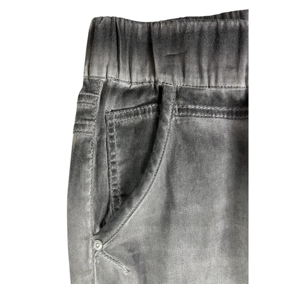 Hagitassa Elastic Waist Pants  Women's US 6  NWOT  Gray Over Dye  Israeli Brand - Picture 4 of 10